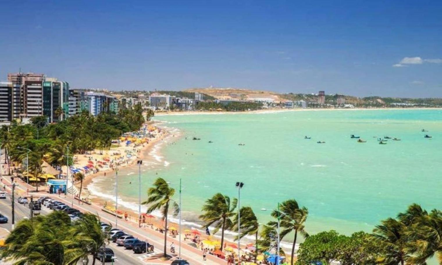 MaceióSaint Thomaz A Beira Mar De Jatiuca 4/4アパートメント エクステリア 写真